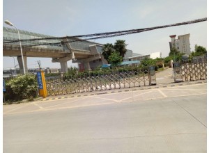 寧波興光燃?xì)饧瘓F(tuán)加氣站伸縮門(mén)